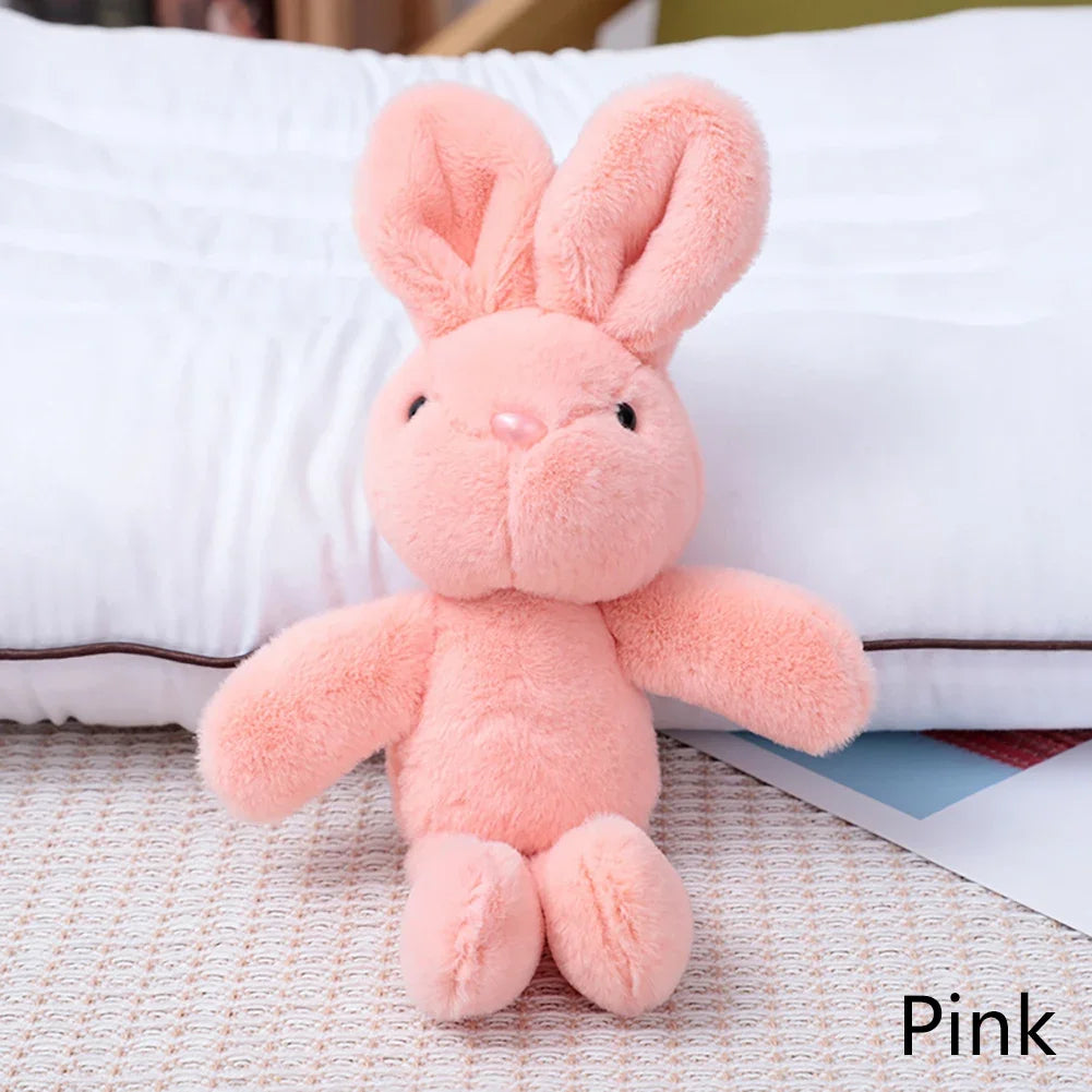 25cm Cute Rabbit Plush Toy Soft Stuffed Bunny Doll Baby Girls Sleeping Toy Girls Kids Baby Plush Animal Birthday Gifts