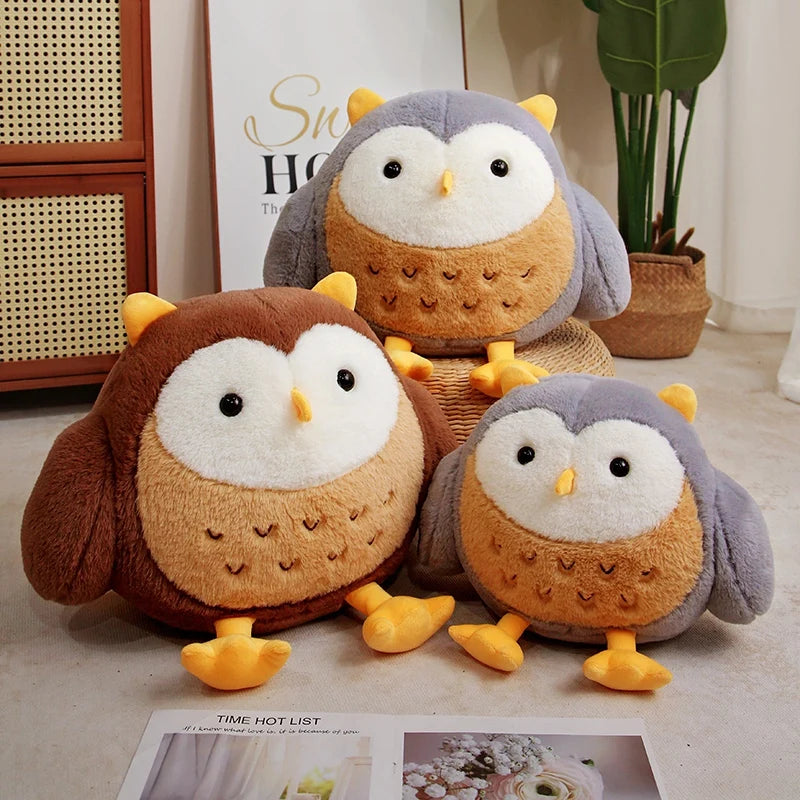 30/40cm Lovely Owl Plushie Cartoon Anime Plush Toy Soft Stuffed Animal Plushie Dolls Boys And Girls Children Birthday Gift