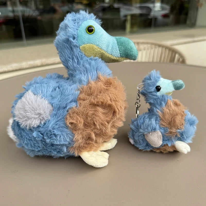 TreasuringU New Dodo Plush Toys Cute Animal Birds Stuffed Doll Dodo Keychain Bag Pendant Children's Doll Birthday Gifts