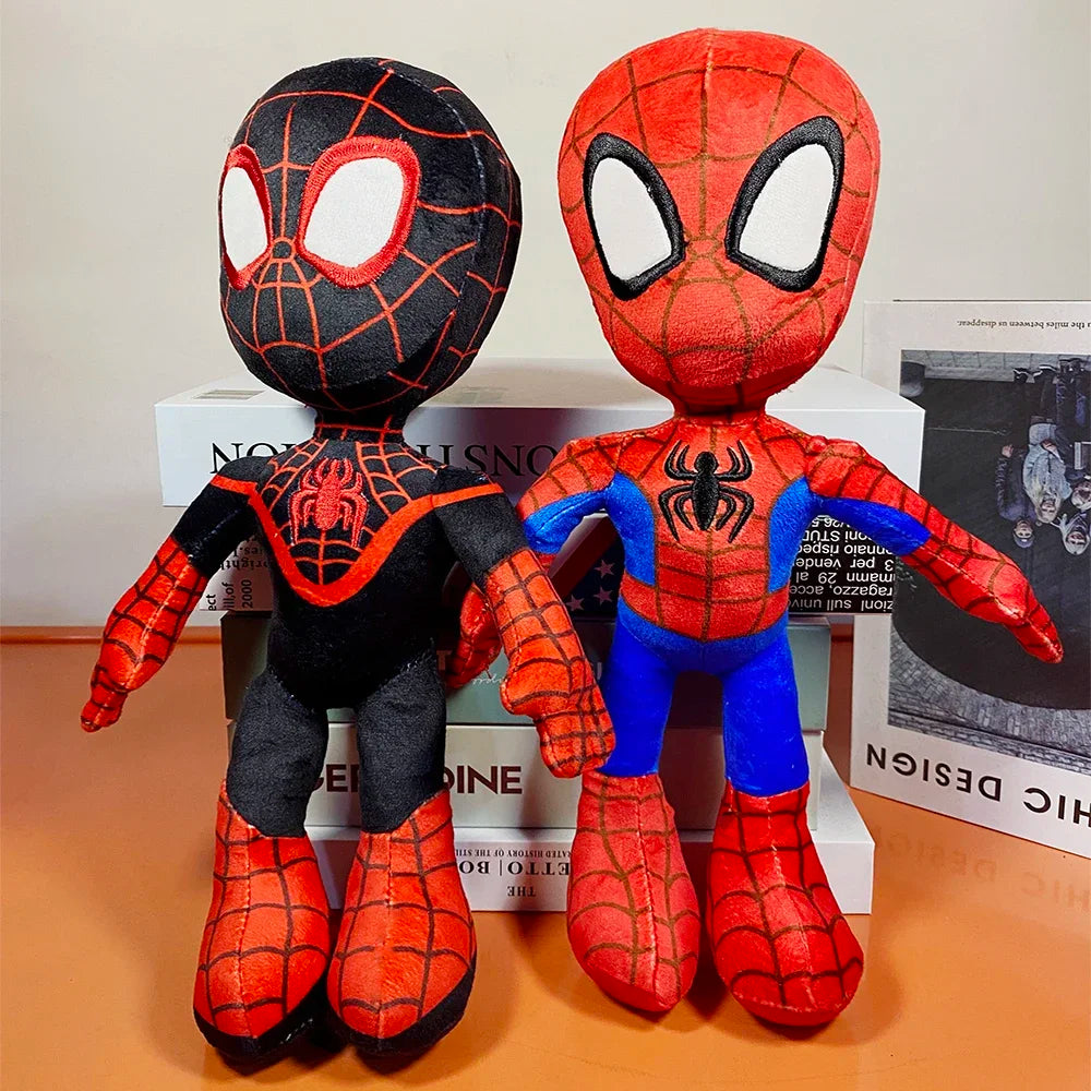 30cm Marvel Spider-Man Plush Toy Movie Avengers Animated Cartoon Character Eco-Friendly Pp Cotton Stuffed Kawaii Cute Plush Doll