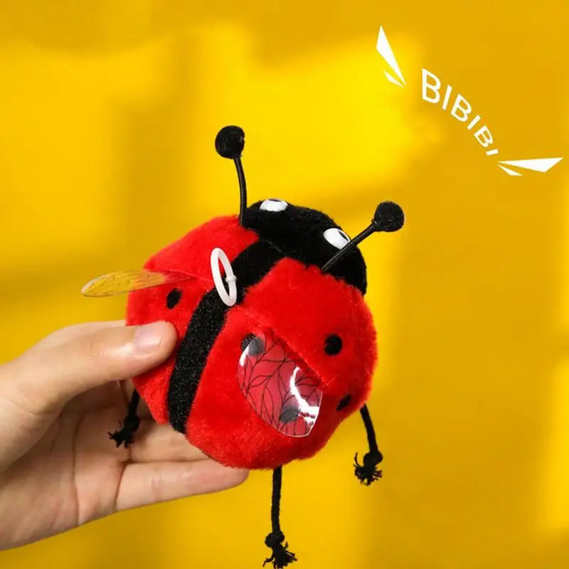 Stuffed Ladybug Bee Plush Toys Plush Ladybug Bee Stuffed Toys Cute Animal Plush For Cuddly Experience Stuffed Ladybug Bee Dolls