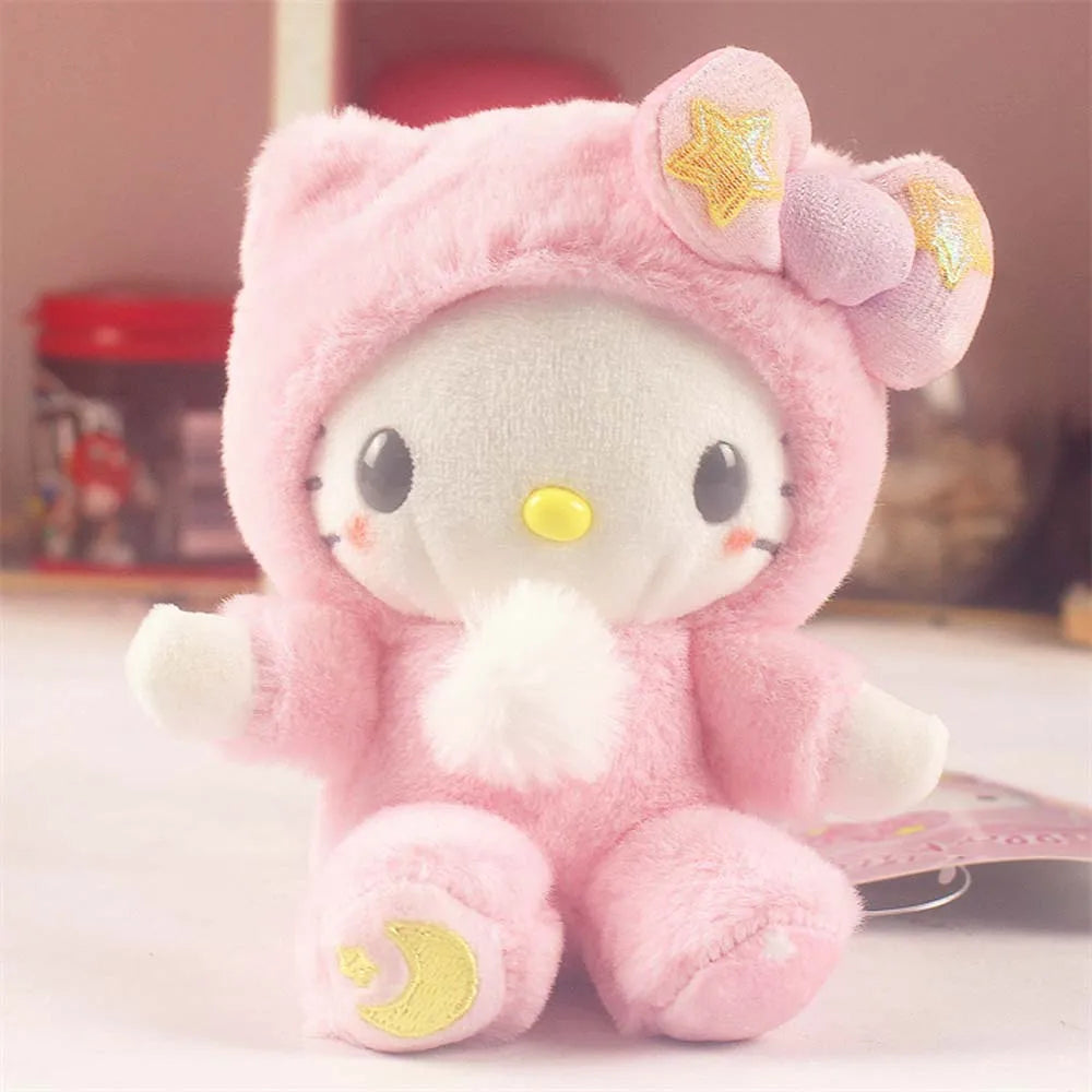 20cm Sanrio Plushie Doll Kawaii Stuffed Animals Cute Hello Kitty Kuromi My melody Cinnamoroll Plush Toy Home Decor Children Gift