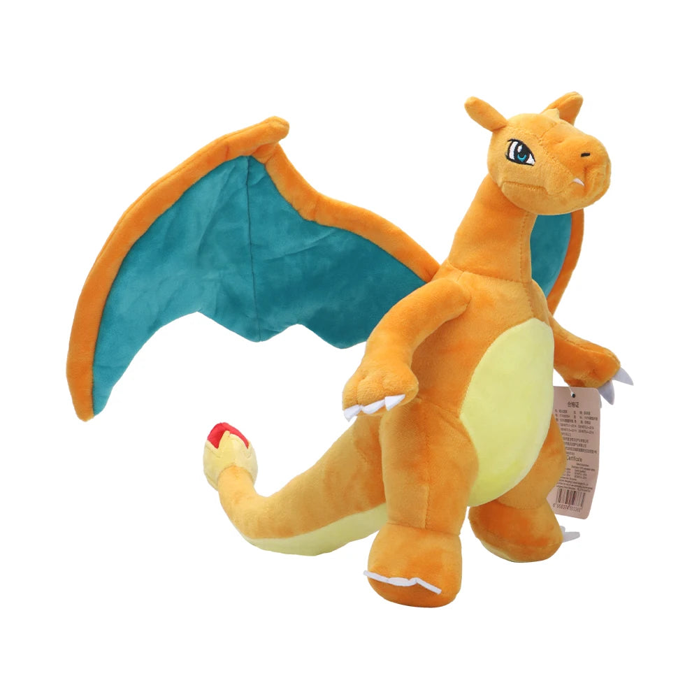 Shiny Charizard Plush Toy Stuffed Animal,Game for Collectible Soft Cartoon Plushies for Gift Cute Cartoon Character 12 Inch