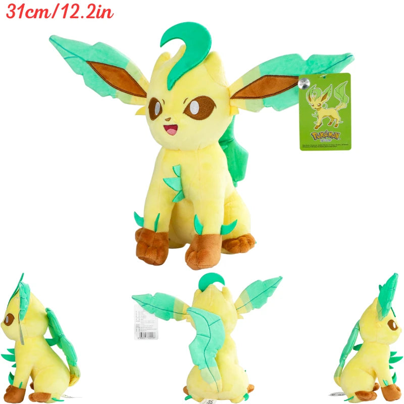 Oringinal Plush Toys Eevee Evolution Sylveon Umbreon Espeon Sylveon Glaceon Jolteon Stuffed Animals Peluche Dolls Gifts