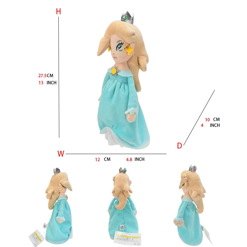 18 Styles Mario Plush Toys Peach Princess Daisy Rosalina Pauline Toadette Anime Figure Cartoon Stuffed Peluches Birthday Gift