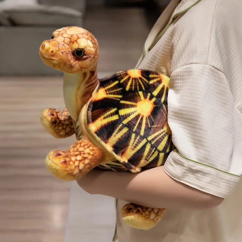 Realistic Turtle Doll Pillow Gives Girls Hot Selling Cute Simulation Cartoon Tortoise Plush Toy Children Toy Gifts for Festivals