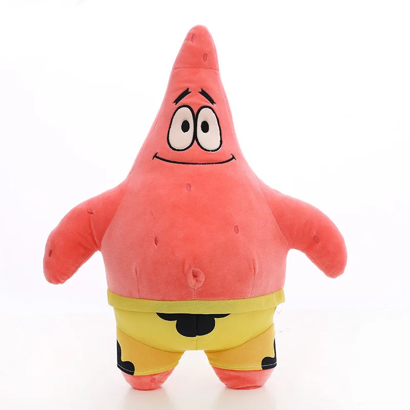 40cm Spongebob Squarepants Patrick Star Pink Kawaii Cartoon Cosplay Stuffed Plush Toys Doll Birthday Gift For Kids Girls Boys