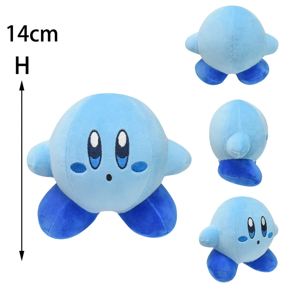 Kawaii Star Kirby Plush Toys Grey Kirby Ghost Kirby Pink Blue Green Red Best Christmas Birthday Gifts for Children