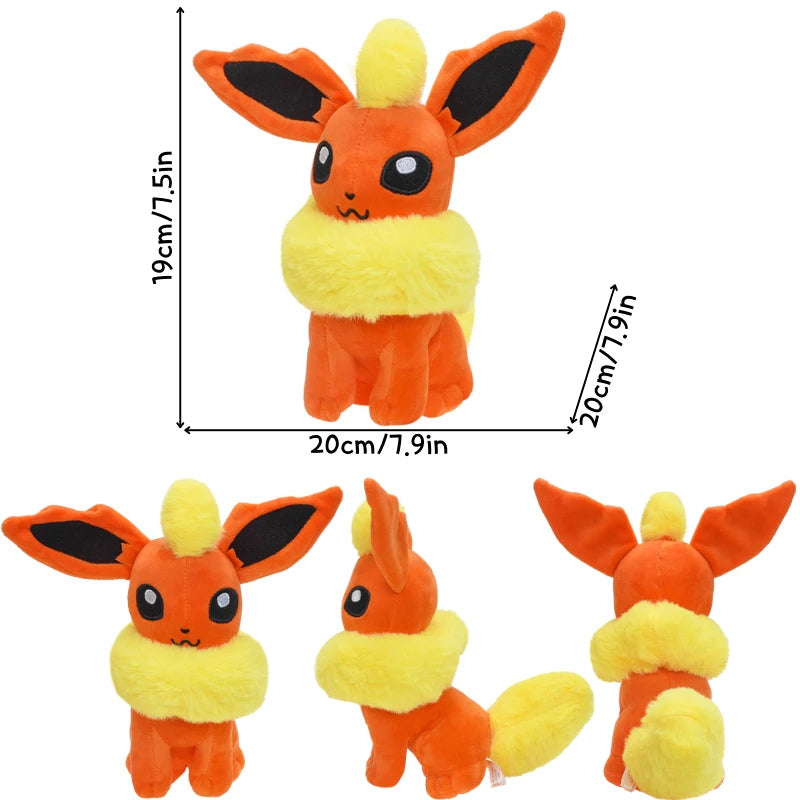 Pokemon Shiny Eevee Sylveon Flareon Vaporeon Espeon Umbreon Leafeon Glaceon Jolteon Plush Toys Cute Stuffed Peluche Dolls