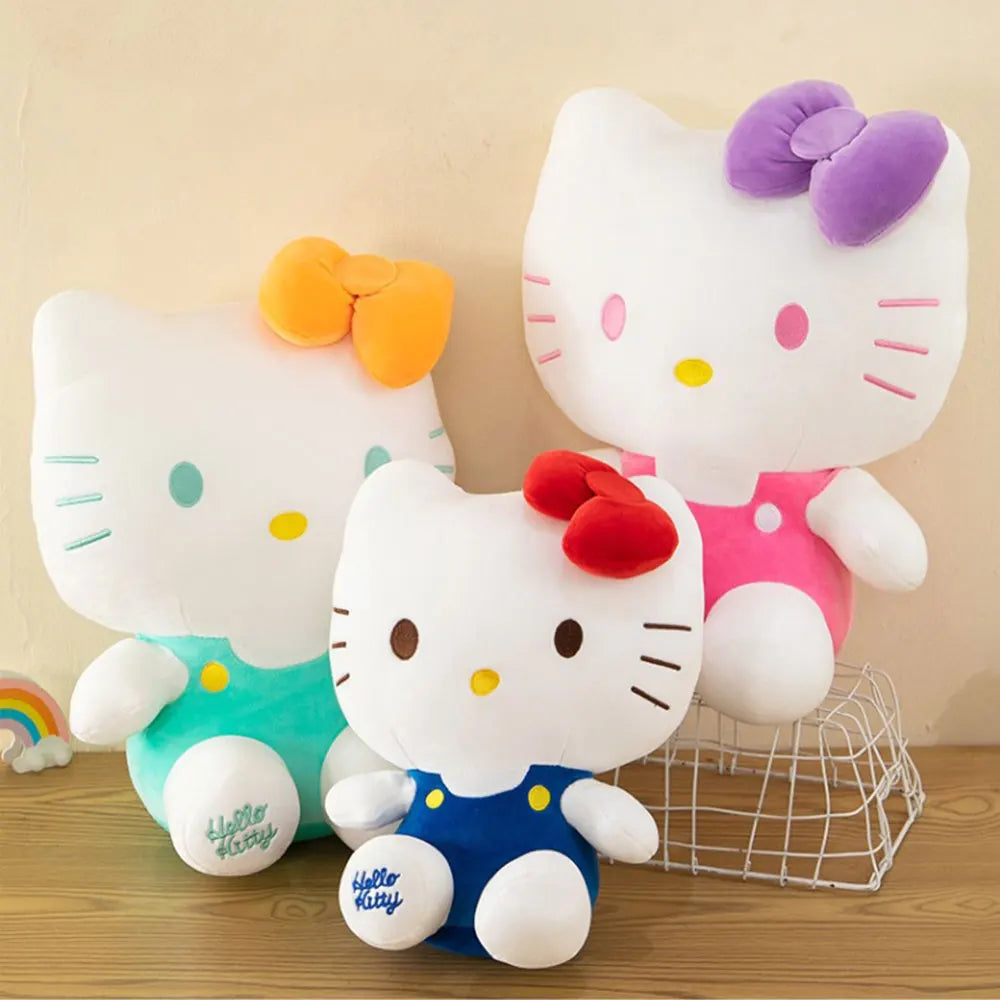 30cm kawaii Sanrio Plush Toy Cute Hello Kitty Doll Plushies Toys Home Decoration Room Pillow Lovely KT Children Birthday Gift