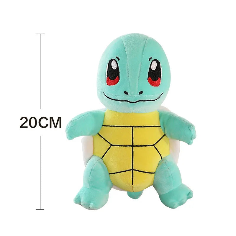 Pokemon Squirtle Big Size Plush Doll Kawaii Pikachu Squirtle Stuffed Toy Cute Tortoise Pillow Sofa Cushion kids Christmas Gift