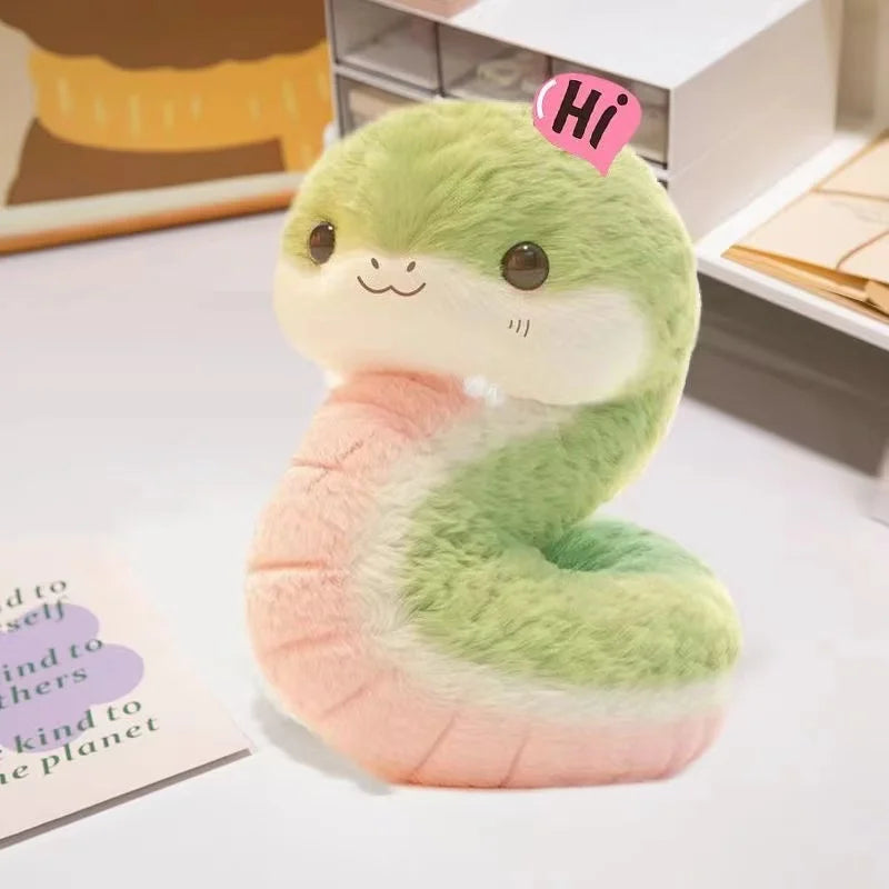 25 cm New  Cute Little Snake Plush Toy for Children, Comfort Doll, Rag Doll, Birthday Gift for Girlfriend