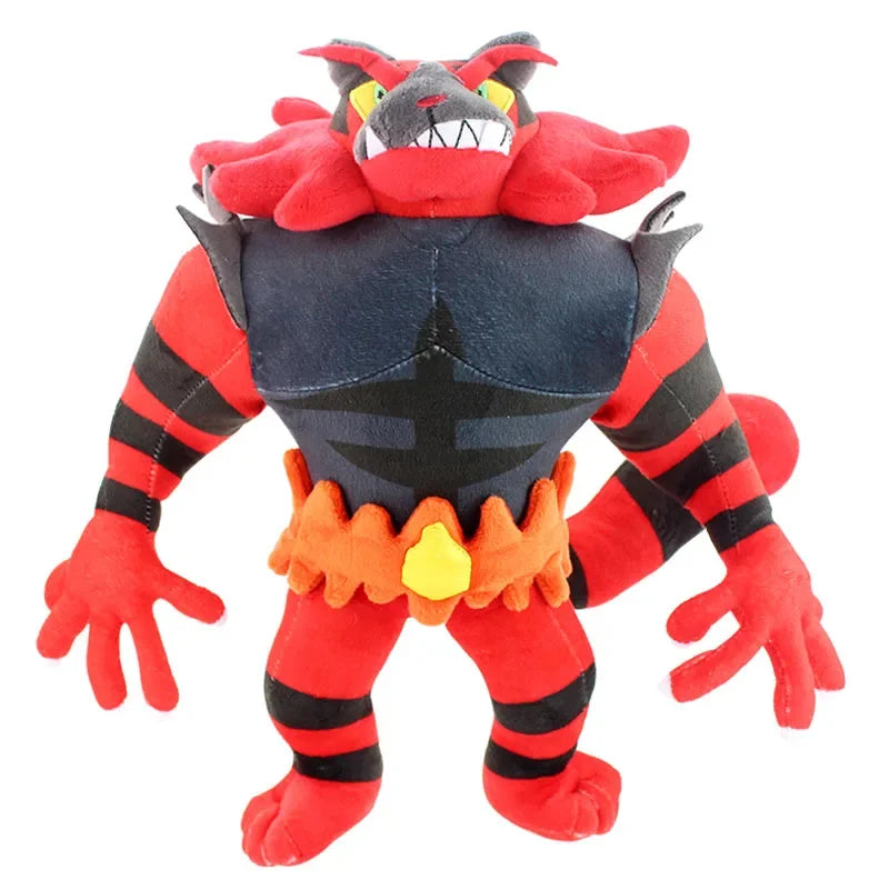 Pokemon Anime Figure Incineroar Litten Plush Toys Soft Torracat Stuffed Animals Cartoon Doll ChristmasToy Hobbies Baby Kid Gifts