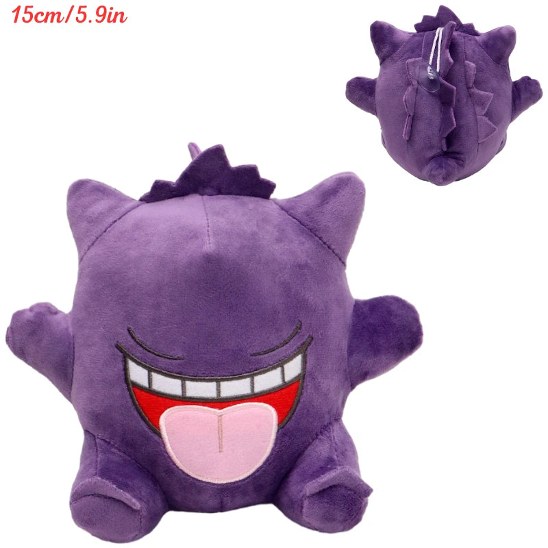 POKEMON Cubone Raichu Piplup Smoliv Phanpy Plush Toy Anime Wobbuffet Gengar Rowlet Meowth Mewtwo Peluche Doll Birthday Gift Kids