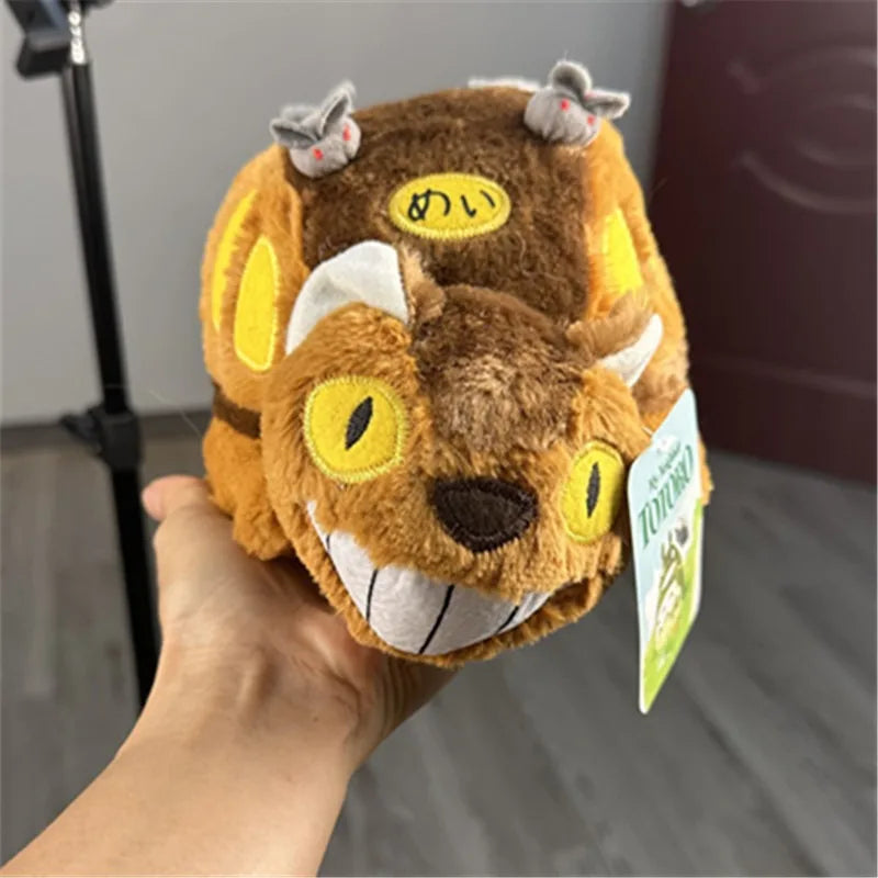 Cartoon Animation Bus Totoro Doll Soft Plush Animal Toys Stuffed Totoro Bus kids Xmas birthday gift