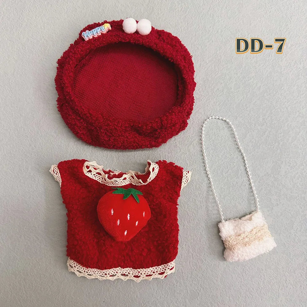 For Nommi /20 cm Cotton Doll Clothing Set Clothing Toy Accessories suit for doll cloth decoration