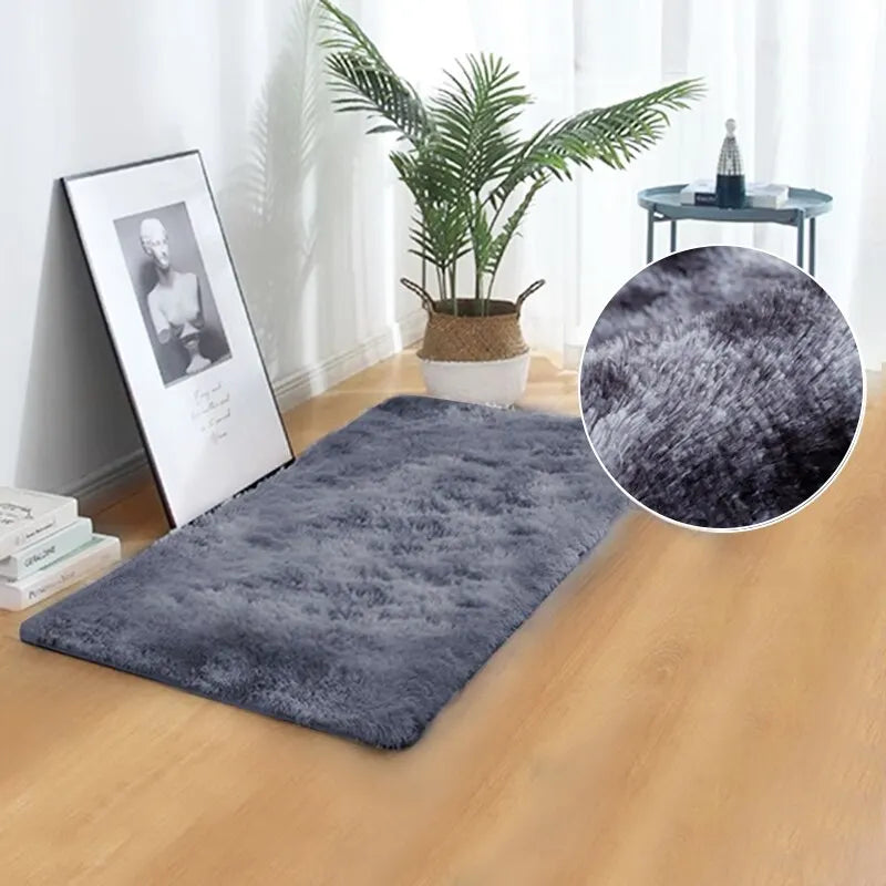 Thickened Household Floor Carpets Window Bedside Home Decor Rugs Soft Velvet Mat Thick Carpet for Living Room Plush Rug