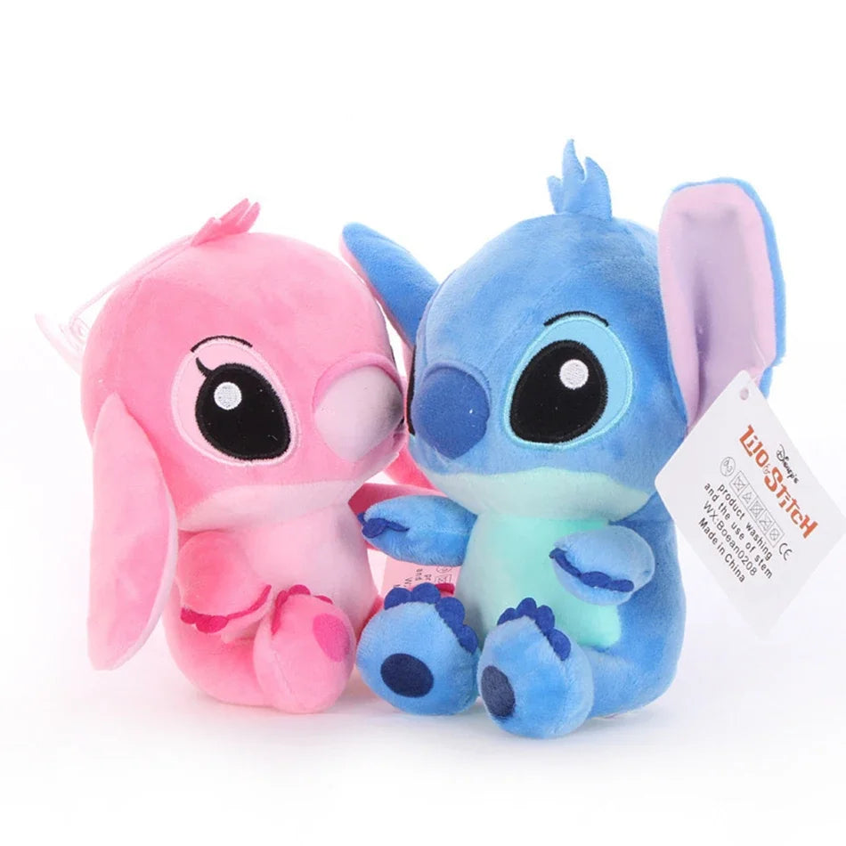 12cm 20cm 25cm Stitch Stuffed Plush Models Cartoon Stuffed Plush Dolls Anime Plush Baby Toys Kawaii Kids Birthday Gift