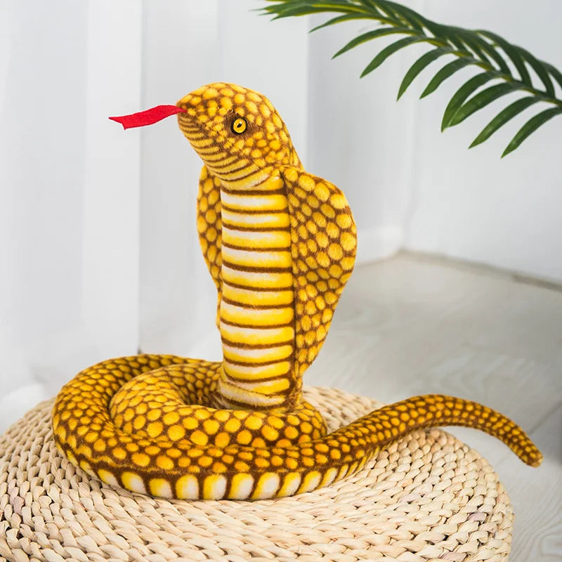 1pc 200cm/300cm Giant Snakes Plush Toy Simulation Long Golden Python Stuffed Snake Plushie Children Boys Gift Home Decoration