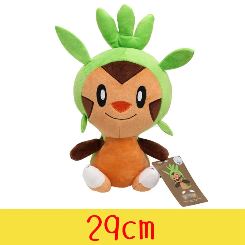 Pokemon Plush with Tag Charmander Squirtle Bulbasaur Eevee Pikachu Plush Doll Cartoon Anime Kids Birthday Gift