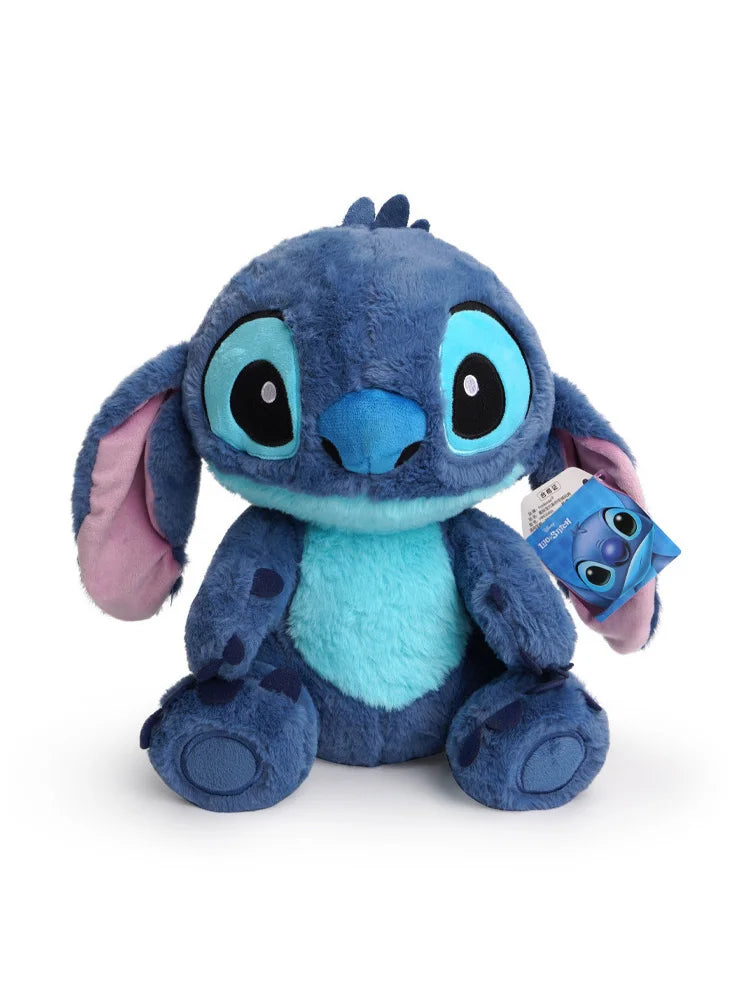 Genuine Disney Lilo & Stitch Plush Toy Doll Sitting Stitch Stuffed Soft Toy Car Pillow Comforting Toy Kids Xmas Birthday Gift