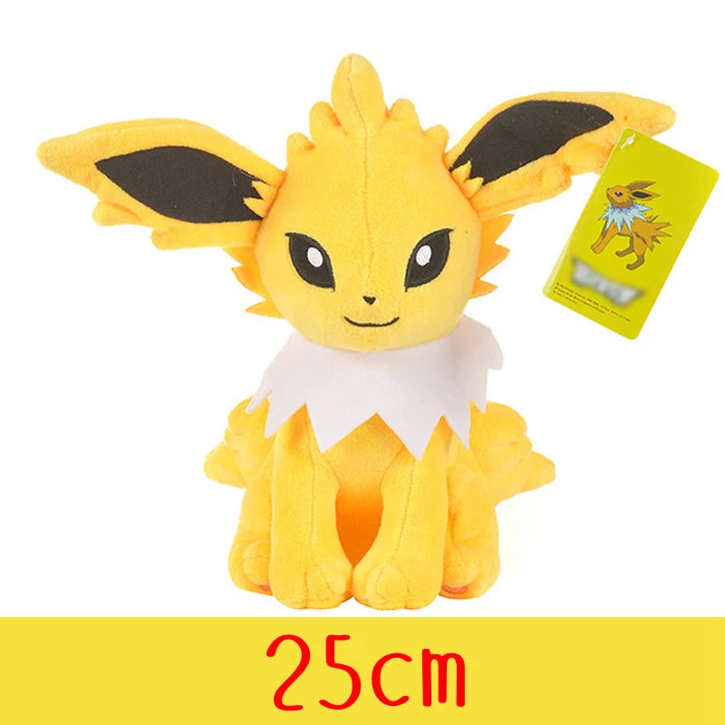 Pokemon Plush with Tag Charmander Squirtle Bulbasaur Eevee Pikachu Plush Doll Cartoon Anime Kids Birthday Gift