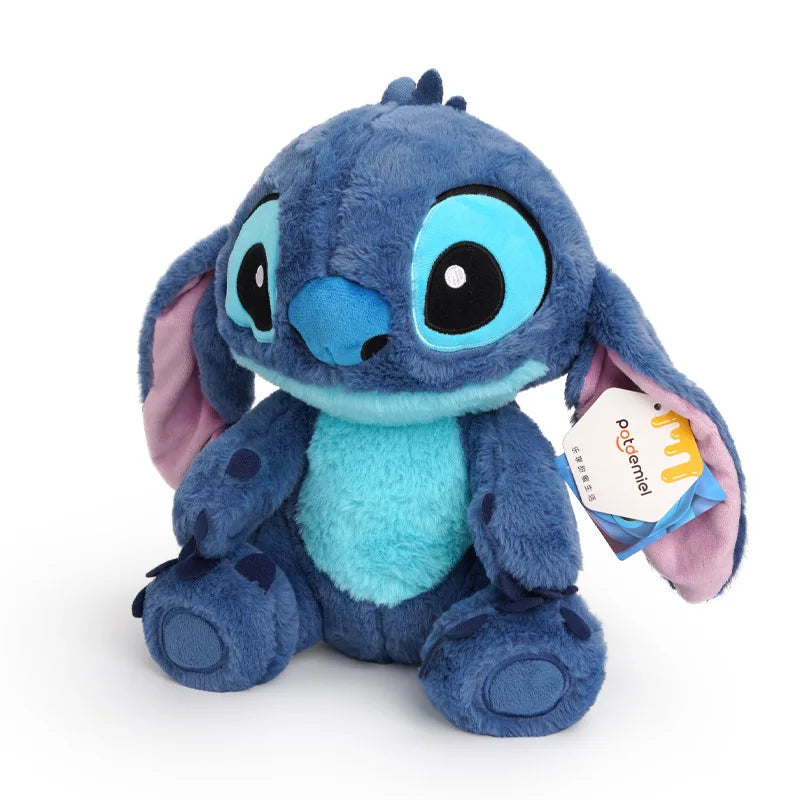 Genuine Disney Lilo & Stitch Plush Toy Doll Sitting Stitch Stuffed Soft Toy Car Pillow Comforting Toy Kids Xmas Birthday Gift