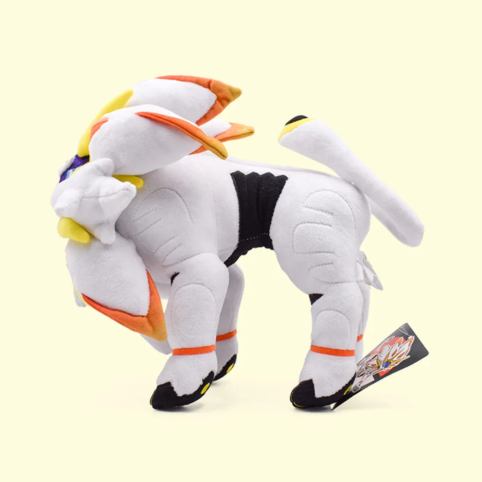 30CM Pokemon Anime Film Series Solgaleo Psychic Steel type Pokmon toy pillow Ornaments Boy girl Gift