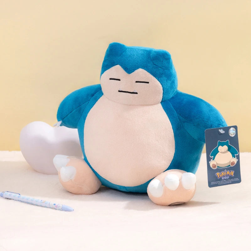 Pokemon Kawaii Snorlax Stuffed Toys Cartoon&Cute Plush Dolls Pendant Throw Pillow Birthday Gift For Kids Friends Boys Christmas