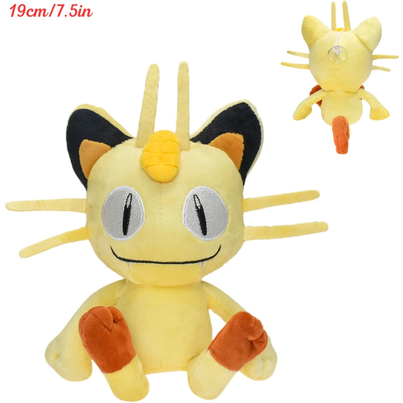 POKEMON Cubone Raichu Piplup Smoliv Phanpy Plush Toy Anime Wobbuffet Gengar Rowlet Meowth Mewtwo Peluche Doll Birthday Gift Kids