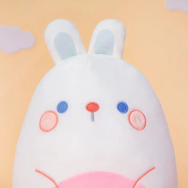 40cm/60cm Fat Kawaii Big Rabbit Cat Piggy Fox Duck Plush Pillow Toys Soft Stuffed Animal Doll Chair Cushion High Quality Gifts