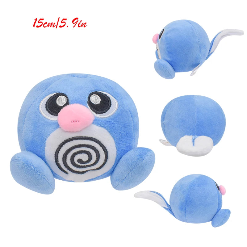 Pokemon Plush Toy Caterpie Butterfree Magikarp Gyarados Stuffed Snorlax Chikorita Togepi Poliwag Stuffed Peluche Doll Gift KIds