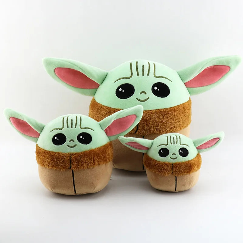 10/22Cm Disney Kawaii Plush Toys Baby Yoda Cartoon Anime Stuffed Toys Figure Doll Kawaii Star Wars Cute Toys for Children Gifts