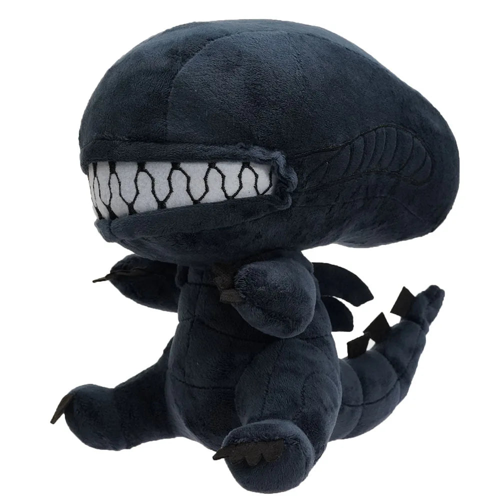 25cm Alien Xenomorph Plush Toy Cartoon Plush Dolls Soft Stuffed Plush Toys for Boys Girls Fans Birthday Christmas Gifts