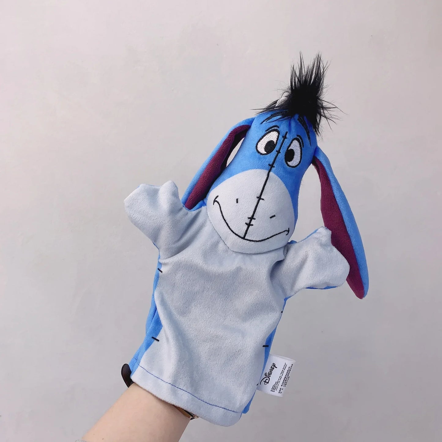 Disney Cartoon Hand Puppet Mickey Mouse Donald Duck Winnie the Pooh Plush Toy Interactive Parent-child Hand Puppet