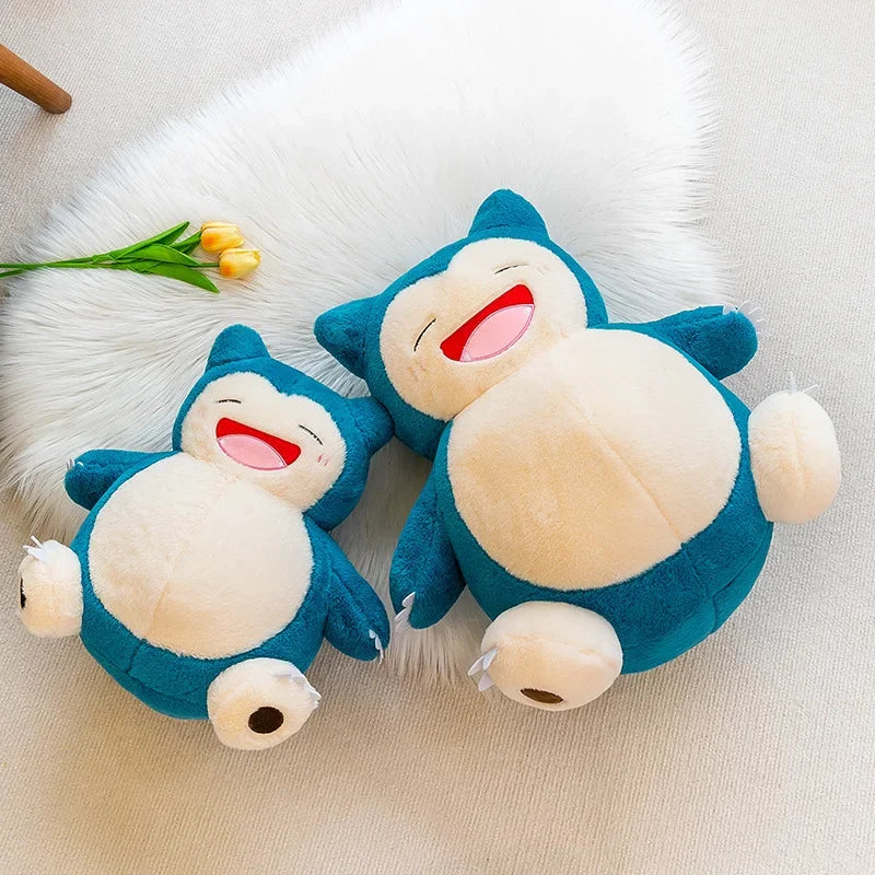 85 Cm  Big Size Pokemon Rabbit Fur Snorlax Doll Plush Animal Plush Toy Stuffed Animal Kawaii Room Decoration Toy Plushies Gift