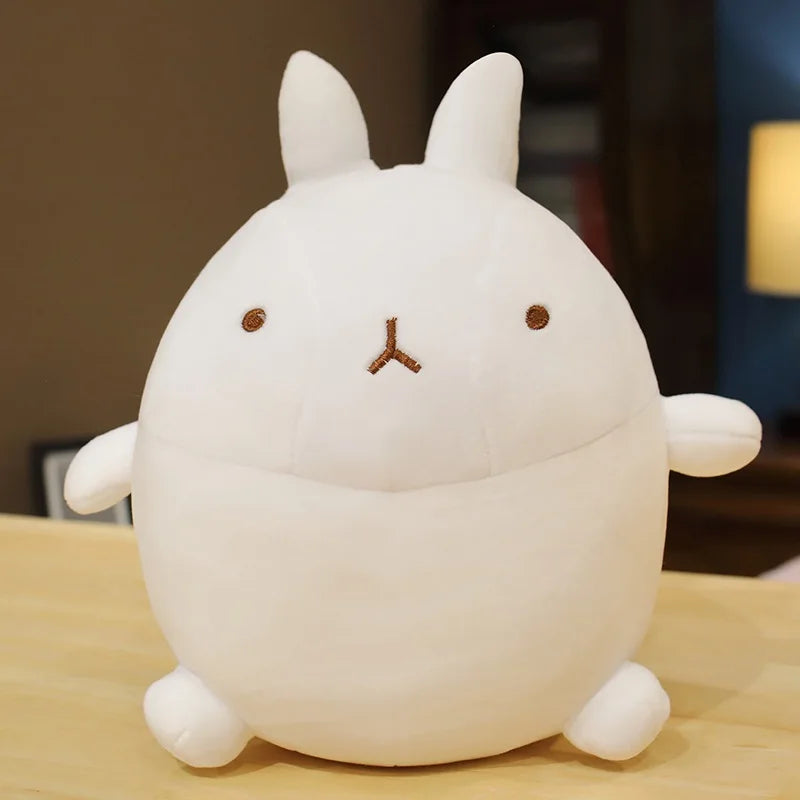 Hot Soft Animals Cartoon Fat Potato Rabbit Pillows Cushion Lovely Bear Stuffed Plush Toy Doll Birthday Gift for Children Girls