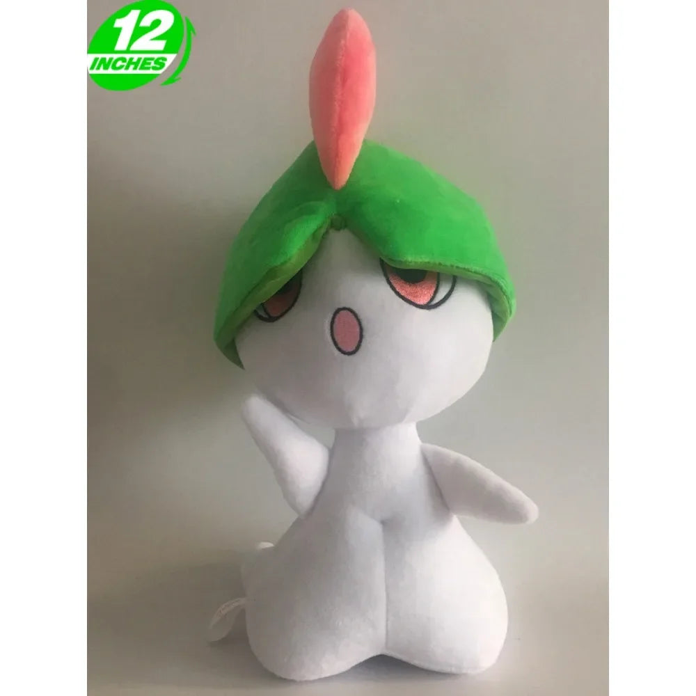 POKEMON Ralts Anime Plush Doll Toys Cartoon Pokemon Funny Ralts Lalu Lass Figure Doll Girls Funny Plush Gift Toy Ralts Dolls