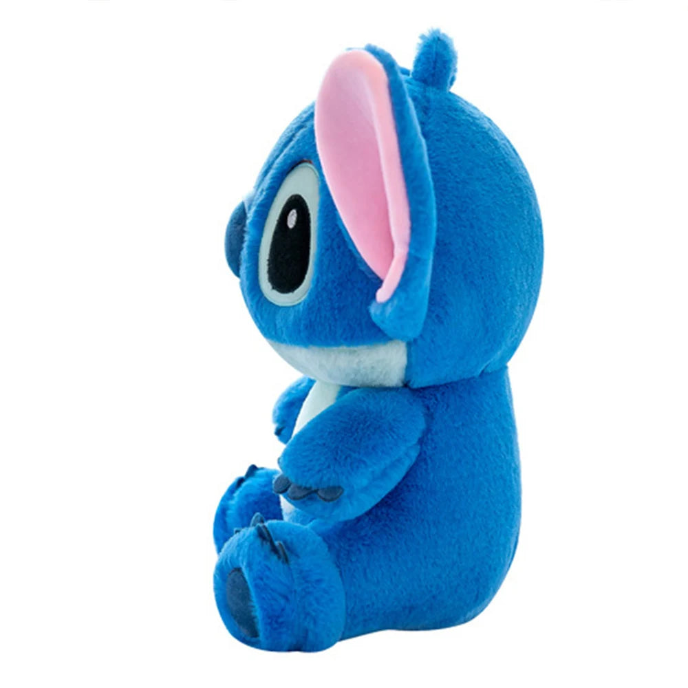 25CM Kawaii Disney Lilo & Stitch Plush Toys Kawaii Soft Blue Purple Elf Disney Lilo & Stitch Stuffed Doll Anime Xmas Gift