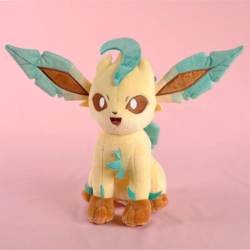 Pokemon Eevee Family Sylveon Leafeon Plush Toy Anime Umbreon Espeon Glaceon Stuffed Dolls Kawaii Hobbies Birthday Gifts For Kids