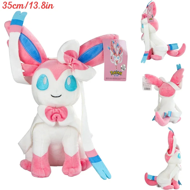 Oringinal Kawaii Pokemon Umbreon Sylveon Espeon Soft Plush Toys Cute Anime Eevee Jolteon Glaceon Sylveon Stuffed Peluche Dolls