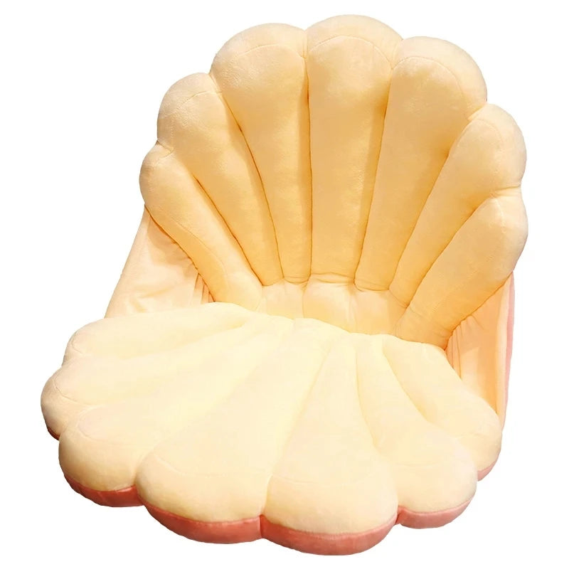 Cartoon Cute Shell Shaped Plush Cushion Toys Stuffed Sofa Pillow Soft Floor Mat Seat Chair Cushion Kids Lovers Birthday Gift