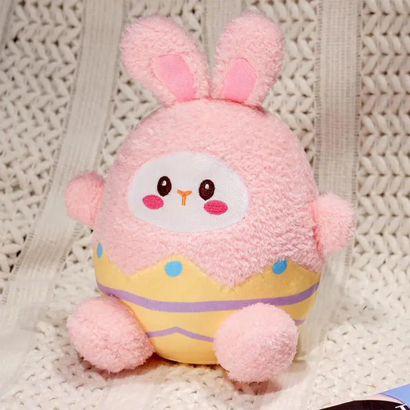 Stuffed Rabbit Plush Plush Toys Huggable Eggshell Bunny Room Decor Stuffed Toys Soft Doll Plushie Easter Decorations Spring