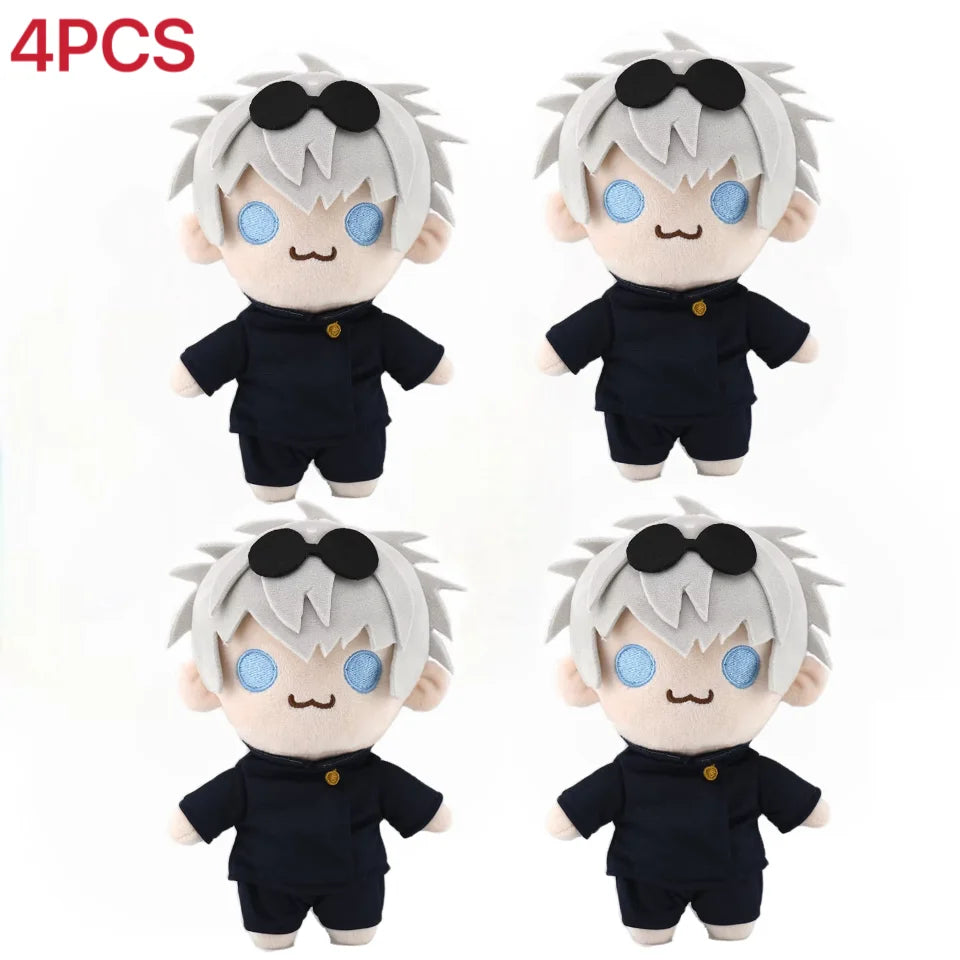 New hot  Gojo Saturo Geto Suguru Jujutsu Kaisen Cosplay Plush Cute Soft Collection Props 21cm