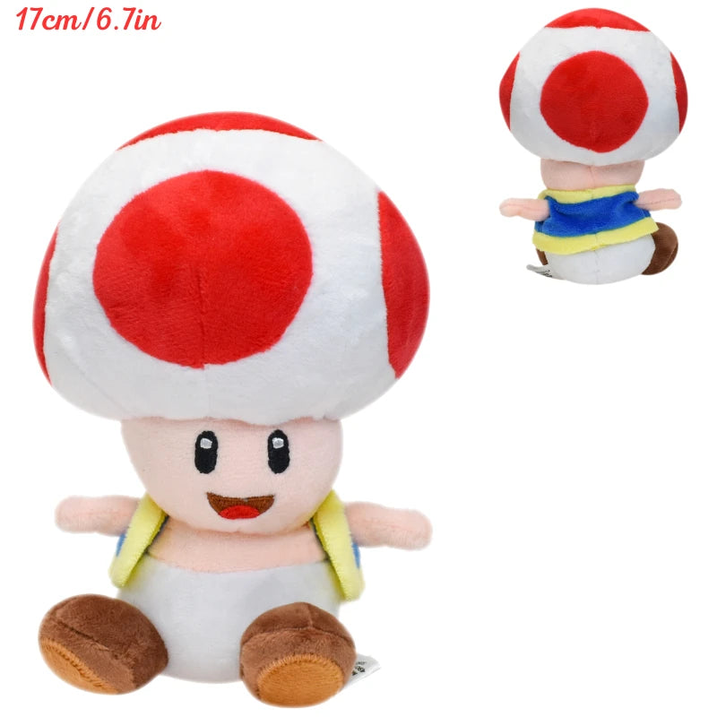 38 Styles Mario Princess Peach Daisy Rosalina Toad Soft Plush Toys Anime Yoshi Toadette Waluigi Stuffed Peluche Dolls Gifts Kids