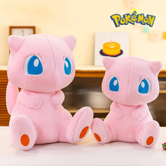 35/45CM Pokemon Mewtwo Plush Big Szie Kawaii Go Dex Mew Plush Doll Soft Stuffed Cartoon Doll Pillow Birthday Gift for Kid