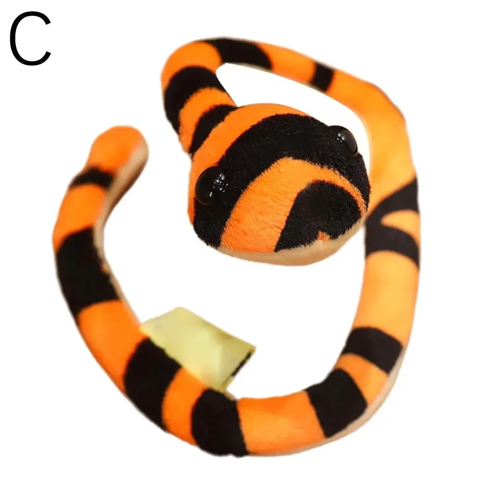 2025 Snake Plush Snake Toy Snake New Year Gift Colorful Toy Holiday Children Home Simulated Decoration Plush G2s0