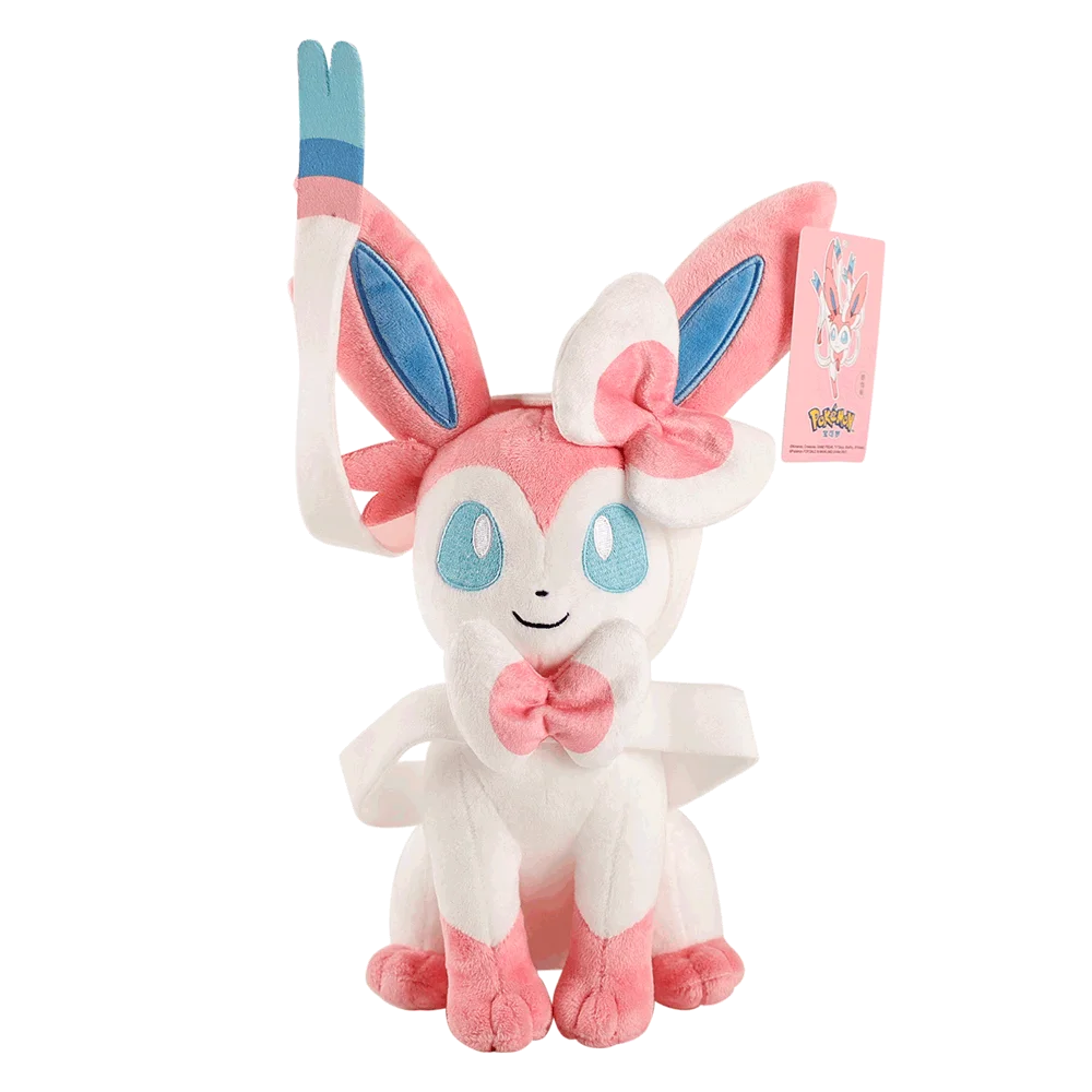 Pokemon Eevee Family Sylveon Leafeon Plush Toy Anime Umbreon Espeon Glaceon Stuffed Dolls Kawaii Hobbies Birthday Gifts For Kids