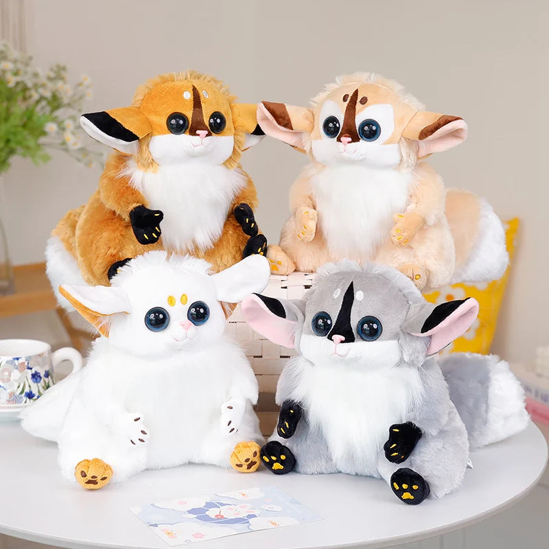 Simulation Sugar Glider Plush Cartoon Animal Toys The Flying Hamster Stuffed Dolls Monkey Fox Toy Lovely Room Decor Kids Gift