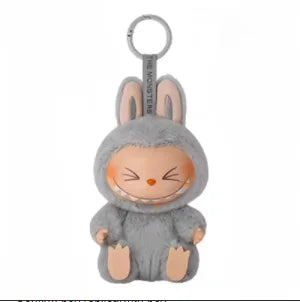 Hot High Quality Replica Labubu V2 15cm The Monsters Labub Toy Cardiac Macarone Gifts Toy Bag Figure Labubu Keychain Toy